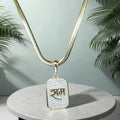 Shree Ram Pendant with Gold Plated Chain