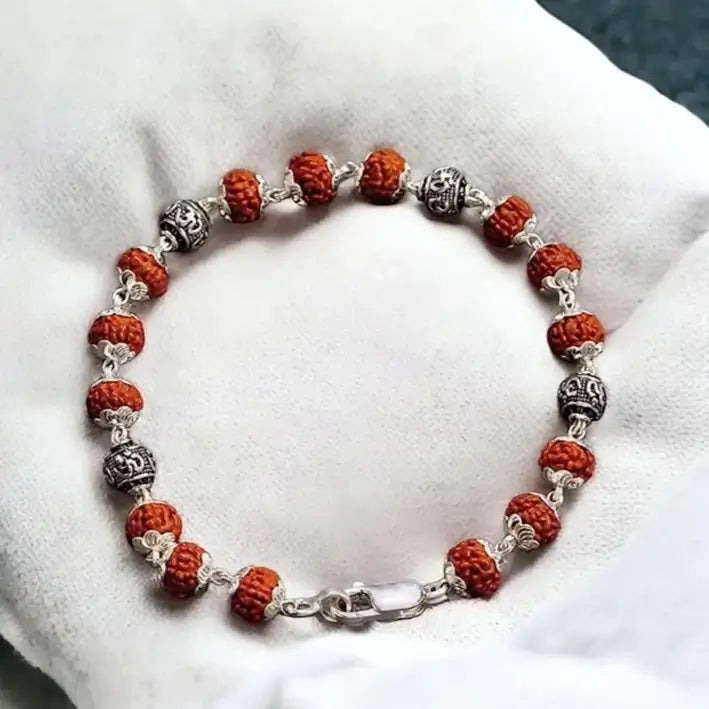 SILVER RUDRAKSH BRACELET