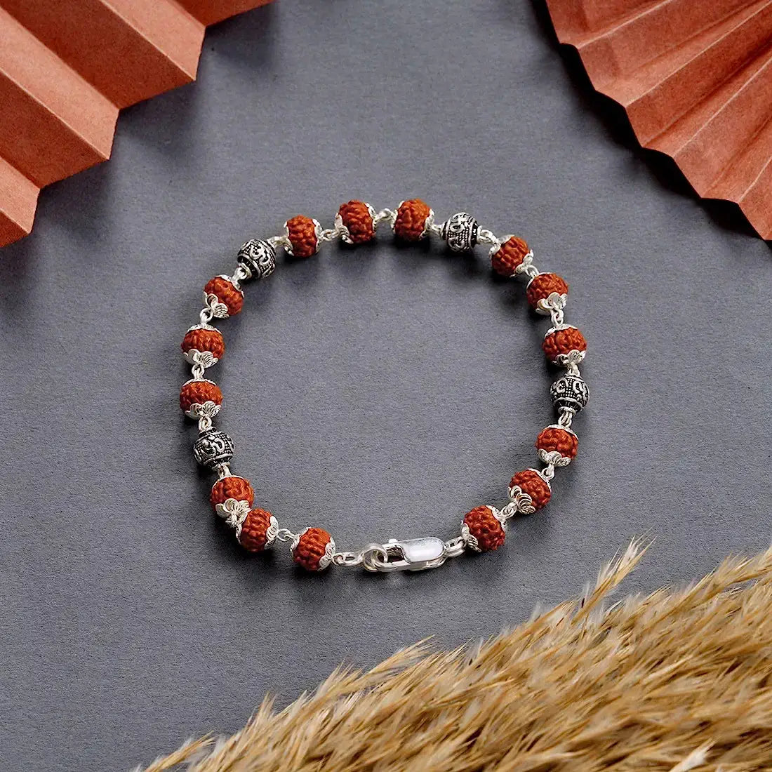 SILVER RUDRAKSH BRACELET