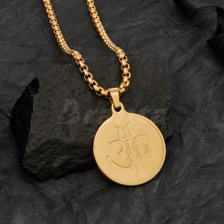 Om Trishul Pendant