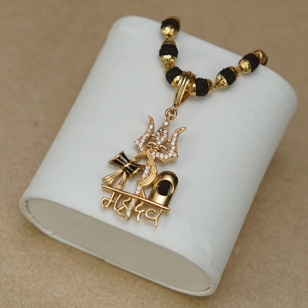 Mahadev Rudraksh Chain Pandant