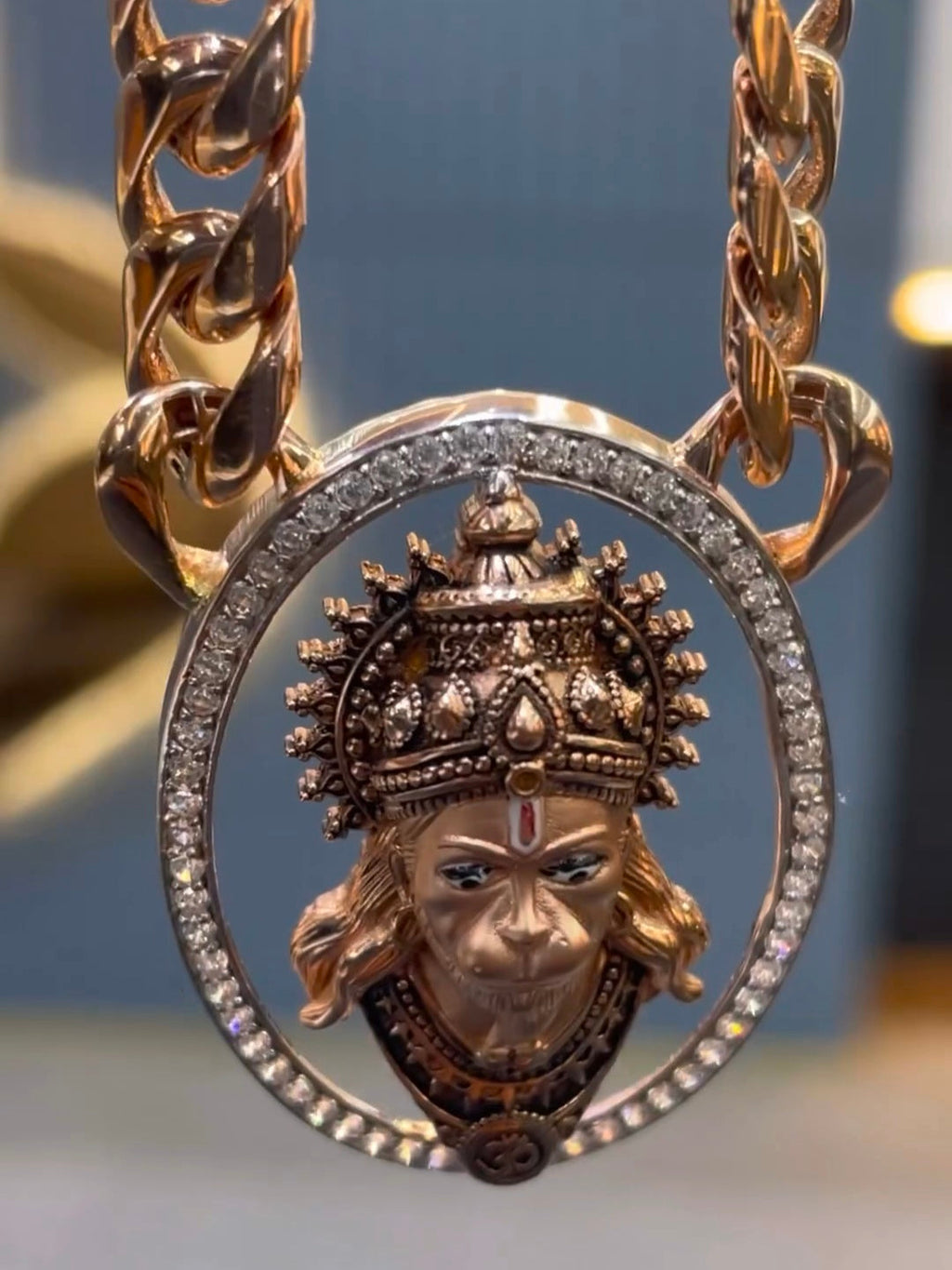 HANUMAN JI GOLD MALA