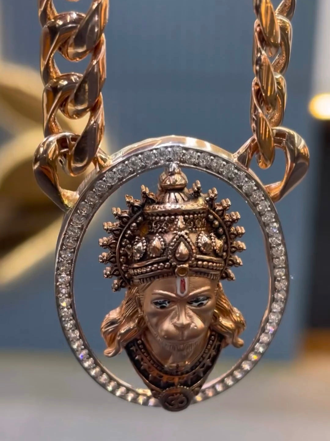 HANUMAN JI GOLD MALA