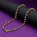 Gold Plated Rudraksha Mala
