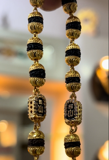 Ganesha Rudraksh Mala With Pendent