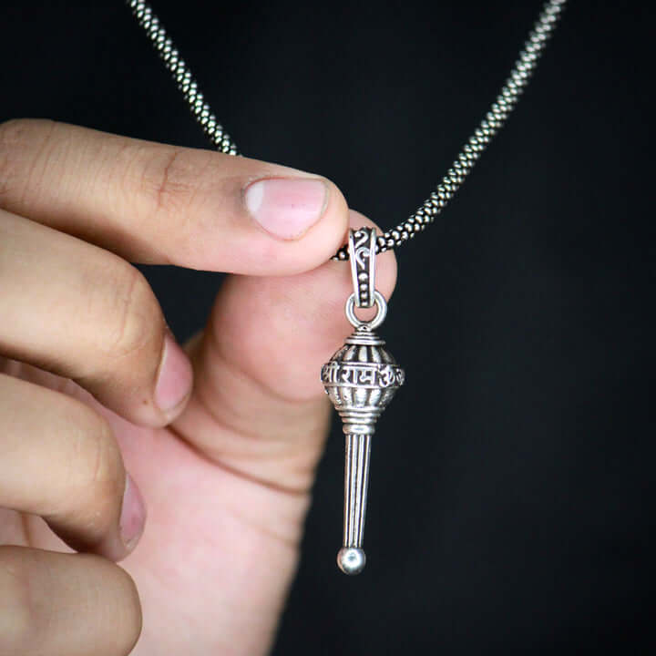 Silver Gada Pendant Chain