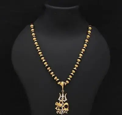 TRISHUL MAHADEV RUDRAKSH MALA